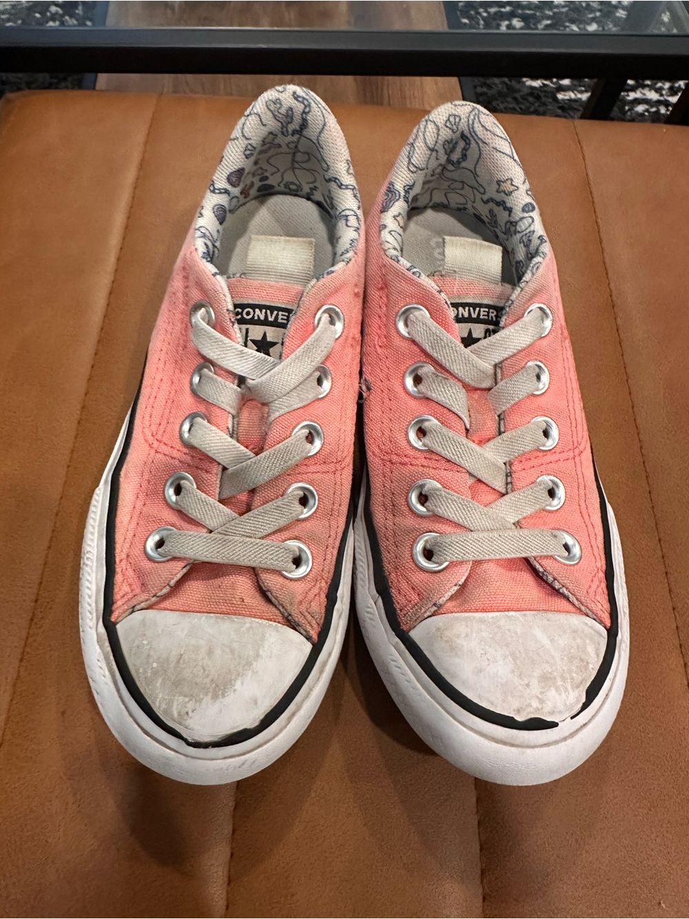 Pink Slip-on Converse